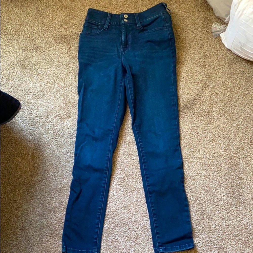 High rise jeans